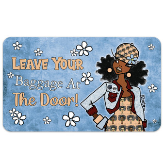 Leave Your Baggage at the Door -- Interior Floor Mat